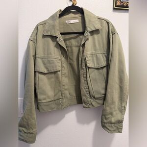 Zara Women's Sage Utility Jacket